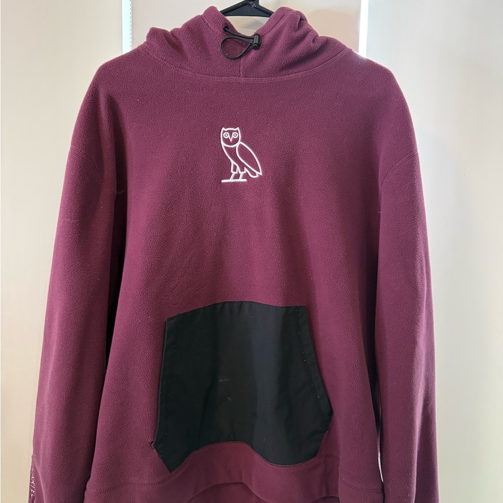 OVO x Polartec burgundy